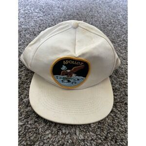 Vintage NASA  Apollo 11 SnapBack Hat Cap by KC Caps w/ Tags Yellowing Eagle Land